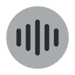 Voice Cricle SVG Icon